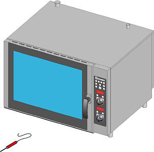 Печь конвекционная Tecnoinox GFP05DS