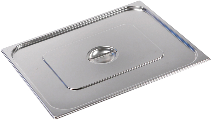Крышка для гастроемкости VIATTO 821-L GN 2/1 (650x530) нерж. сталь