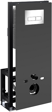 Система инсталляции для подвесного унитаза Wasserkraft Glan 66TLT.010.ME.BL.CH03