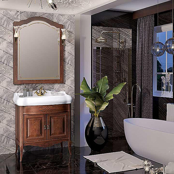 Гарнитур напольный OPADIRIS Лоренцо 80, 4 предмета, светлый орех