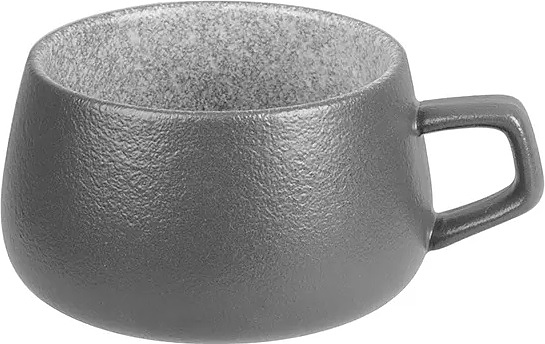 Чашка кофейная Kunstwerk Seiko A27215W1384 300 мл d=8,8 см h=6 см (фарфор) серая