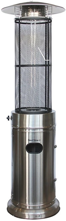 Обогреватель газовый инфракрасный уличный Neoclima 07HW-B 11 кВт нержавеющая сталь