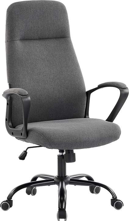 Кресло руководителя Everprof Smart (ткань) серое