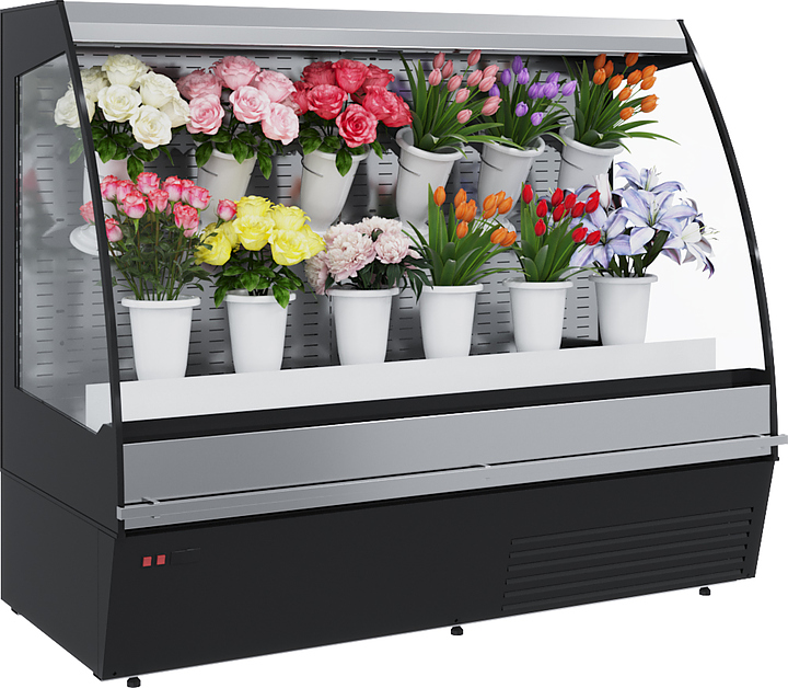 Горка холодильная для цветов Carboma F 16-08 VM 1,9-2 0020 FLORA