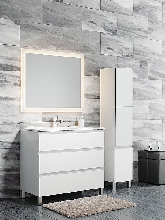 Пенал напольный Sanvit Авеню 3 pavenu3w R