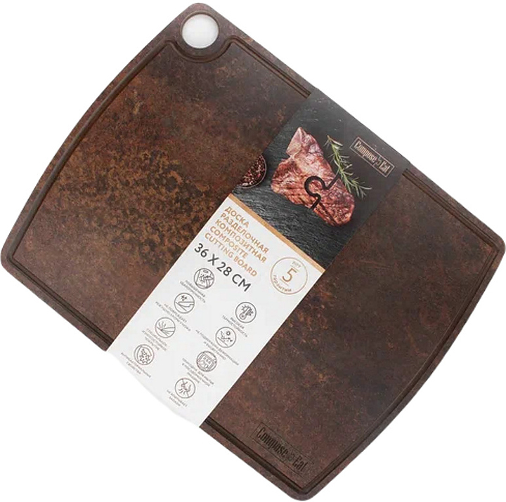 Доска разделочная ComposeEat DRJ3662830409KL6 рустика