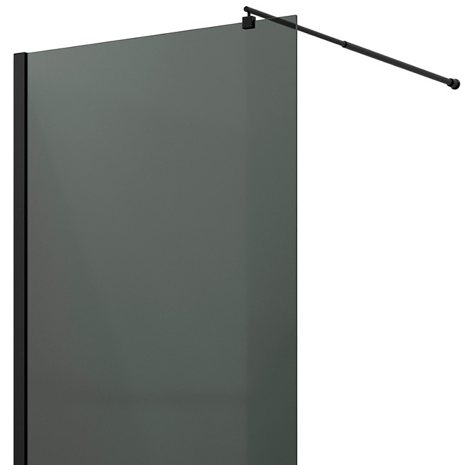 Душевое ограждение Wasserkraft Rur 30W40MB-TG 2000х1200 мм черный