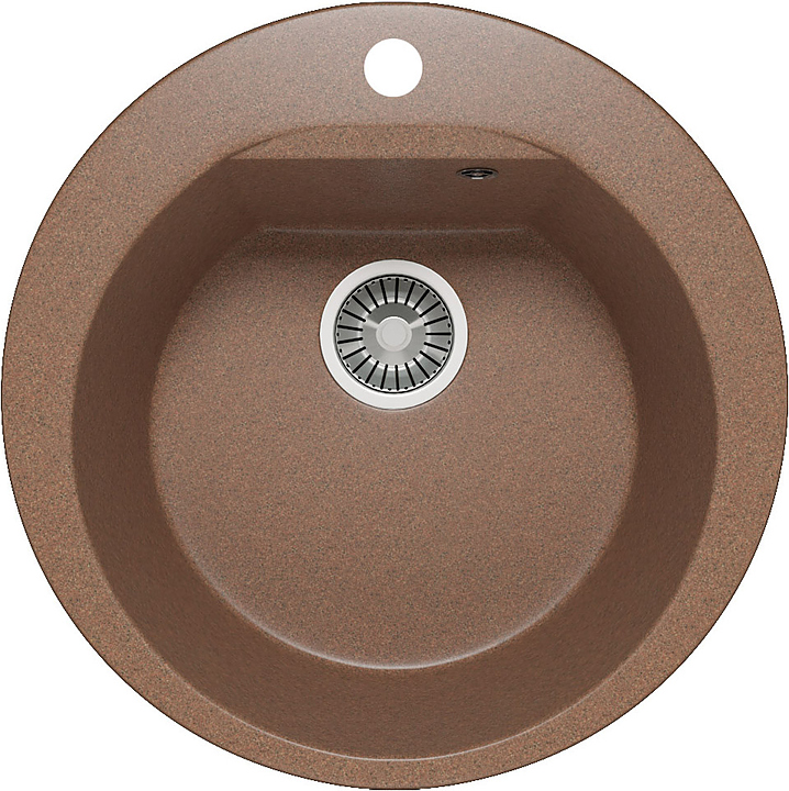 Мойка кухонная Polygran Atol-520 терракот