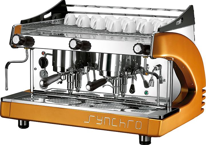 Кофемашина леверная Royal Synchro 4GR Lever Dispensing Boiler 27LT белая