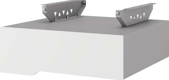 Тумба подвесная КОБОР T-1 aluminum/premium