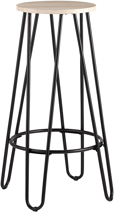 Стул барный Stool Group АЗИЯ черный