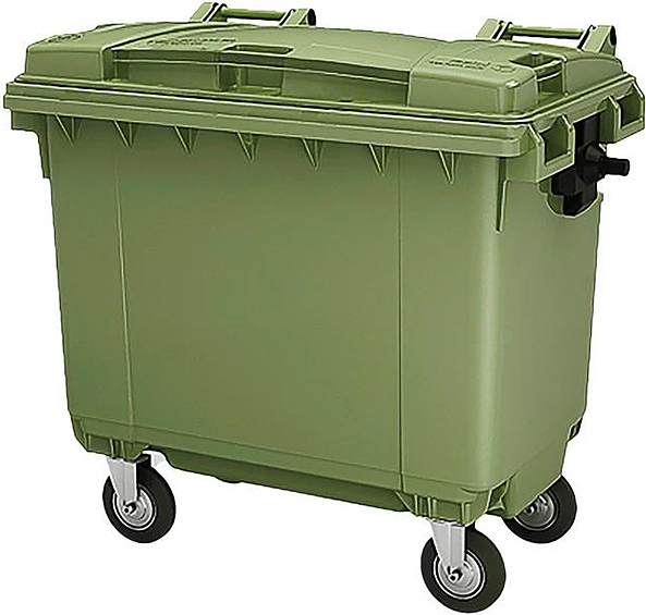 Контейнер для мусора ТАРА.РУ MGB-660 (2) зеленый