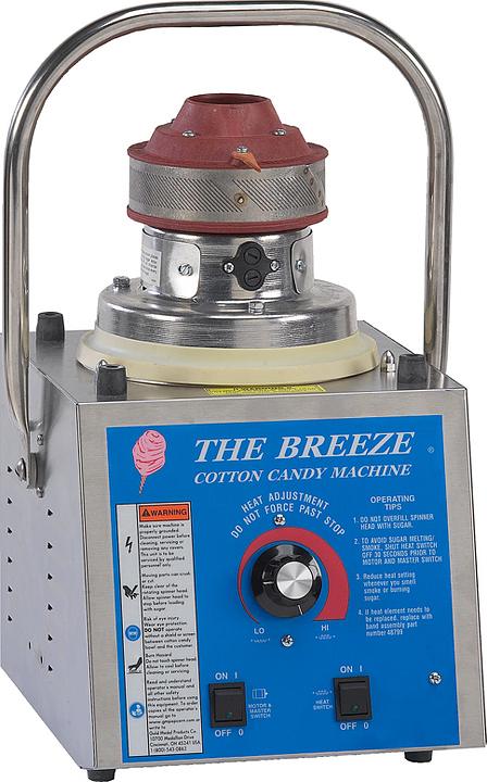 Аппарат для сахарной ваты Gold Medal Breeze w/Lock n Go