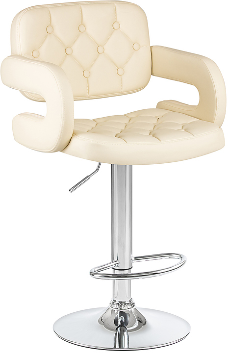 Стул барный DOBRIN 3460-LM-N TIESTO (кремовый) 2 шт.