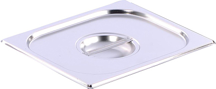 Крышка для гастроемкости Gastrotop GN 1/2 cover (325х265) нерж. сталь