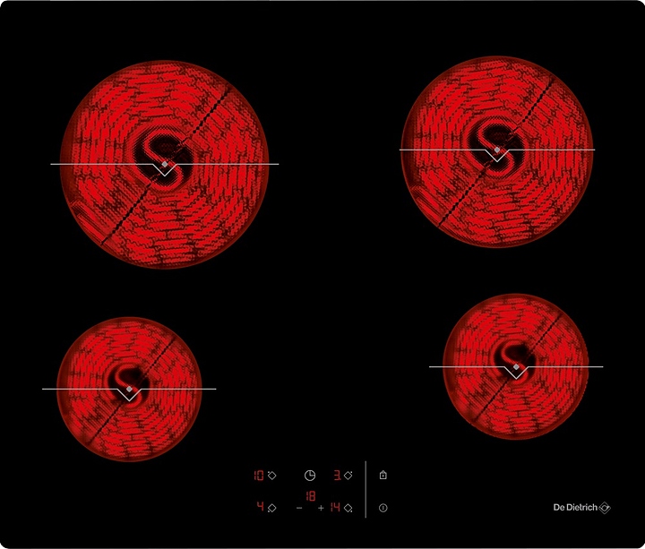 Варочная панель электрическая De Dietrich DPV7650B