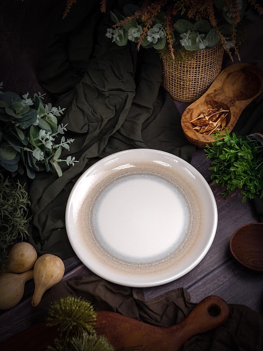 Тарелка мелкая Porland Pioli Venus 18ML21 PL d=21 см (фарфор)