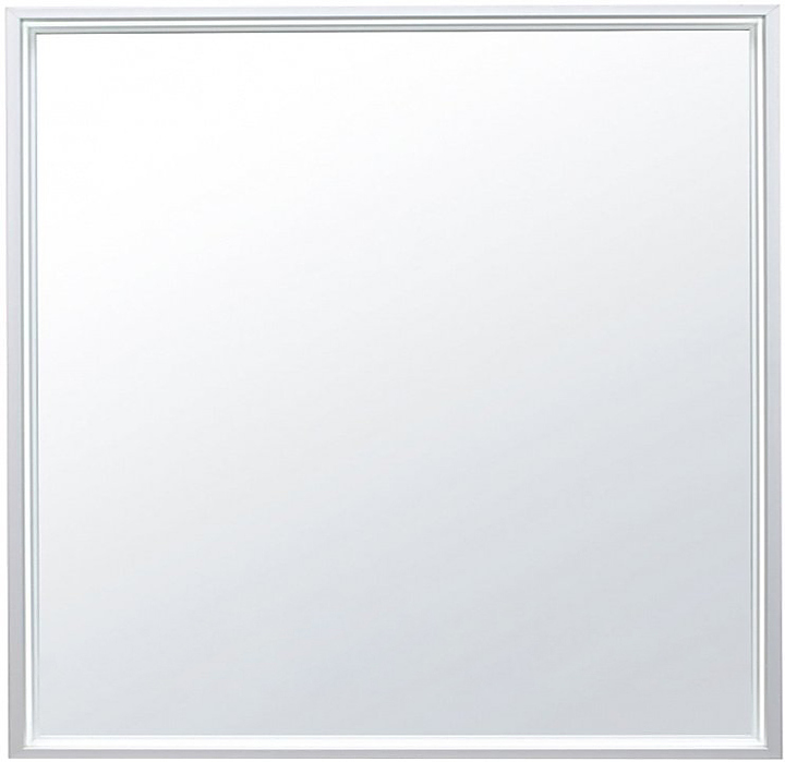 Зеркало De Aqua Алюминиум 80 80х75 см с LED подсветкой, серебро