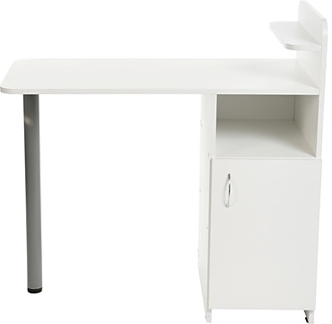 Стол маникюрный Имидж Мастер ОПТИМУМ ПЛЮС белый