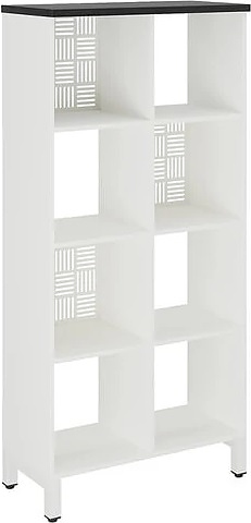 Стеллажная система КОБОР SQ-4X2  white/wood