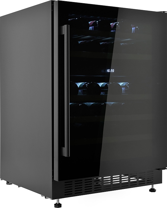 Винный шкаф Zugel ZCWI460DB черный