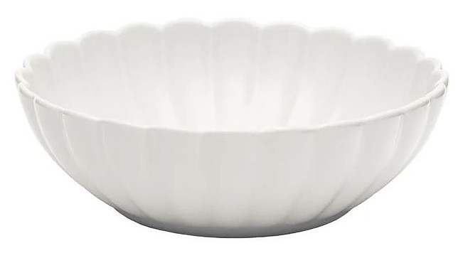 Тарелка суповая Oxford FLORA CAMELIA 152277 d 22 см белый