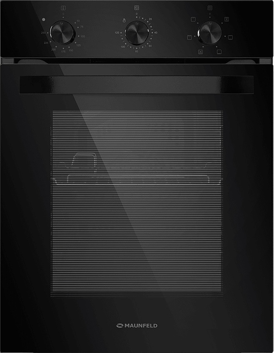 Духовой шкаф Maunfeld EOEC516B2 черный / стекло