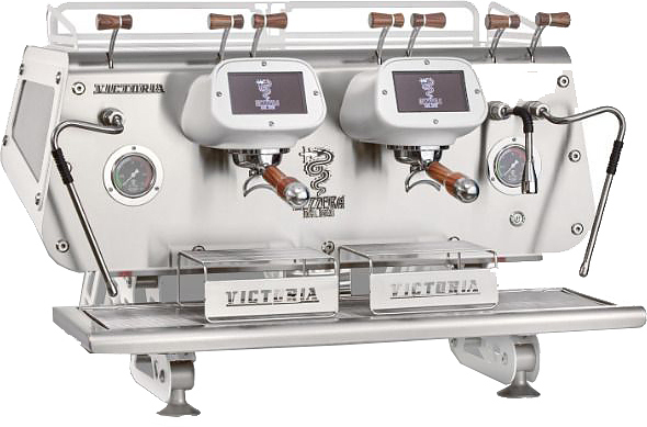 Кофемашина Bezzera Victoria PID 2 группы, белая, мультифазная