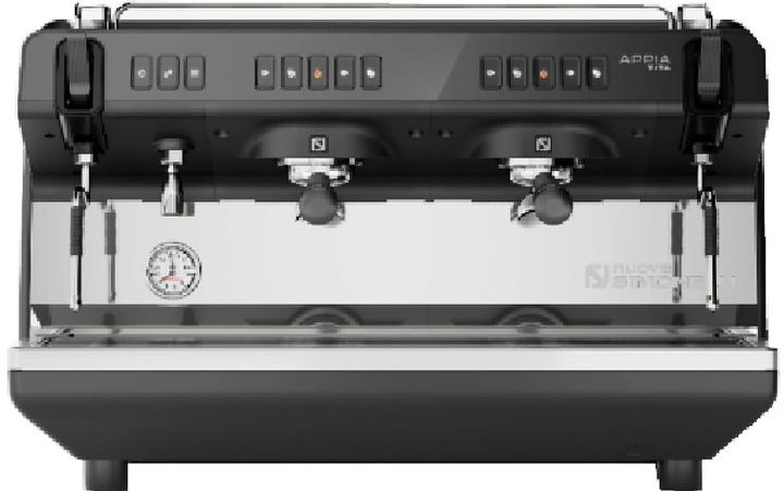 Кофемашина Nuova Simonelli Appia Viva 2Gr полуавтомат красная