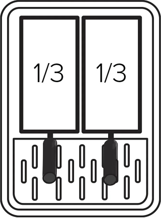 Корзина для макароноварки Giorik 2003077 GN1/3 (B) 296x143x215 мм