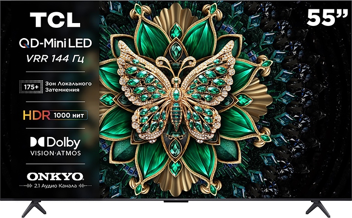 Телевизор TCL 55C6K
