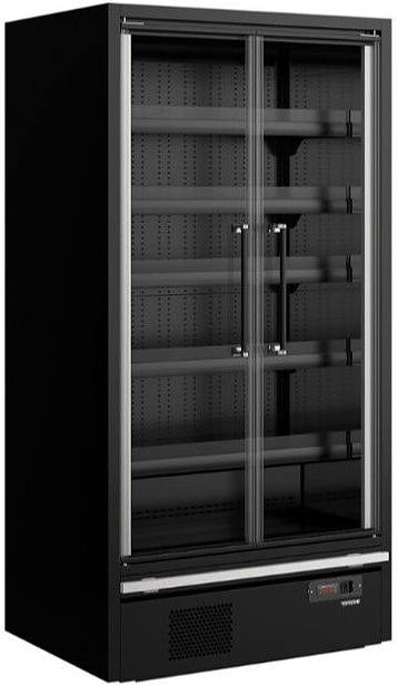 Горка холодильная TEFCOLD GALAXY+ GP10FGD BLACK