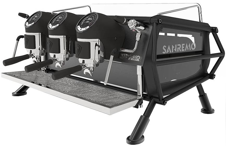 Кофемашина Sanremo Cafe Racer Naked 3 черная