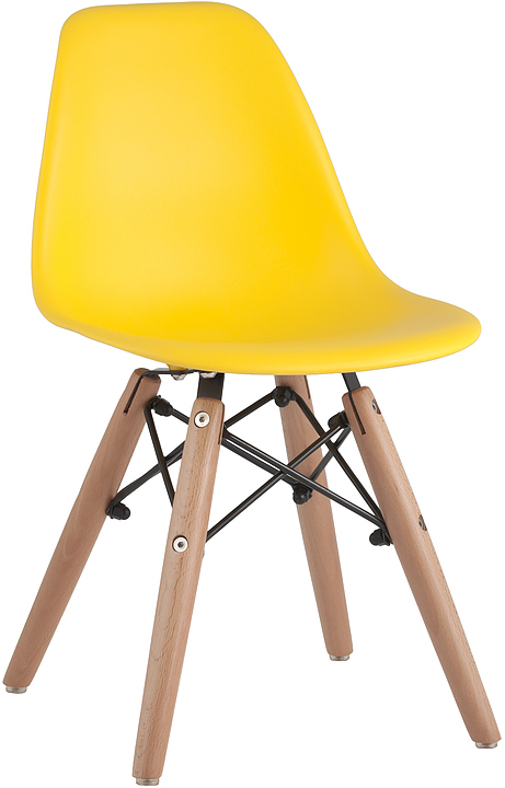 Стул Stool Group DSW детский желтый