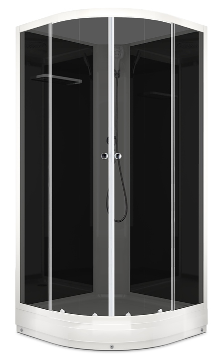 Душевая кабина без крыши Domani-Spa Eco Delight 88 DS01EcD88LBT00 80х80 см