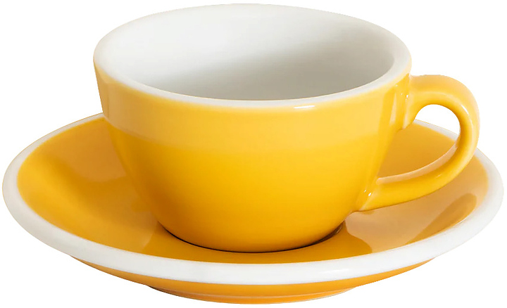 Кофейная пара Loveramics Egg Flat White C088-60BYE/C088-30BYE 150 мл, желтый (yellow)