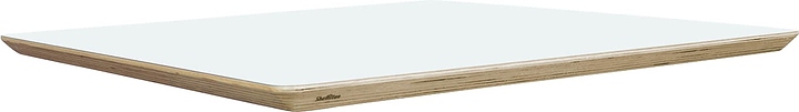 Столешница Sheffilton SHT-TT34 70/70 (пластик HPL / фанера) квадратная белая