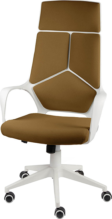 Кресло NORDEN IQ white+mustard