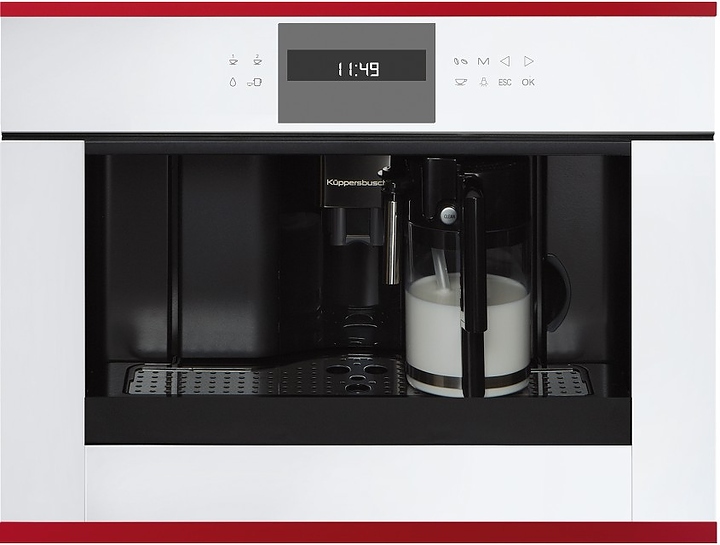 Кофемашина встраиваемая Kuppersbusch CKV 6550.0 W8 Hot Chili