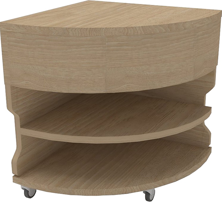 Салат-бар нейтральный Gastrolux ПНУ-072/W угловой