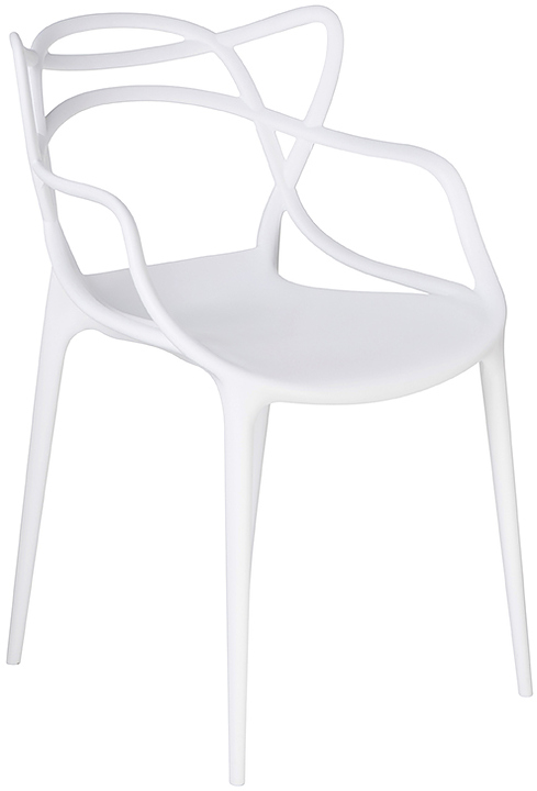 Стул обеденный DOBRIN 601PP-LMZL-N MASTERS (белый) 4 шт.