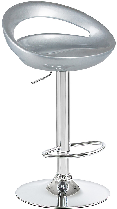 Стул барный DOBRIN 1010-LM-N DISCO (серебряный, хром) 2 шт.