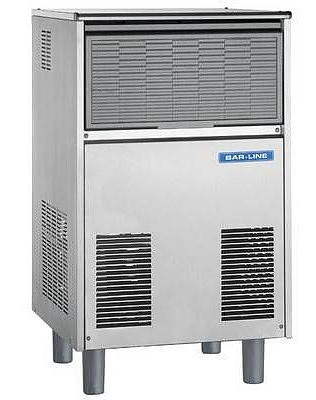 Льдогенератор SCOTSMAN BAR LINE BFH 80 WS 73 кг/сут серый