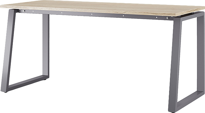 Стол офисный КОБОР TS1-140/70 graphite/natural