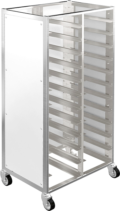 Тележка-шпилька для подносов Restoinox ТШСЗПП-12х2-25/25-430/325-360