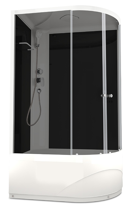 Душевая кабина Domani-Spa Delight 128 high L DS01D128LHBT00 120х80 см
