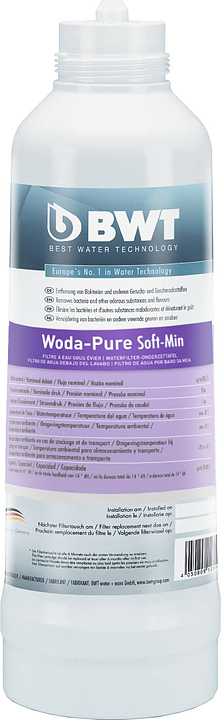 Сменный картридж для фильтра BWT Woda-Pure M-SoftMin Cartridge single (без головной части)