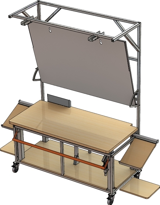 Стол для сборки MetallCart VK67