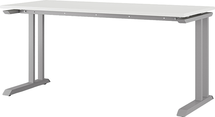 Стол компьютерный КОБОР KL1-120/60 aluminum/premium