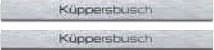 Набор дизайнерских панелей Kuppersbusch ZUB 3901